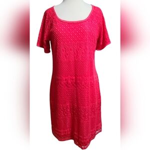 New Direction size petite L pink dress